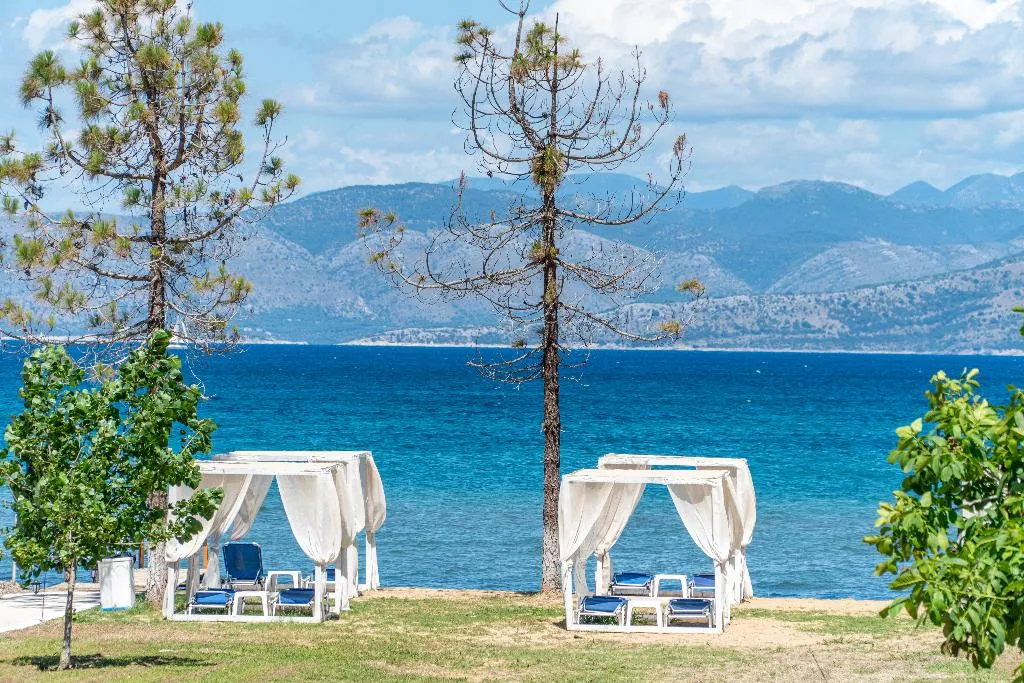Beach, Saint Peter Bay Aparthotel, Corfu