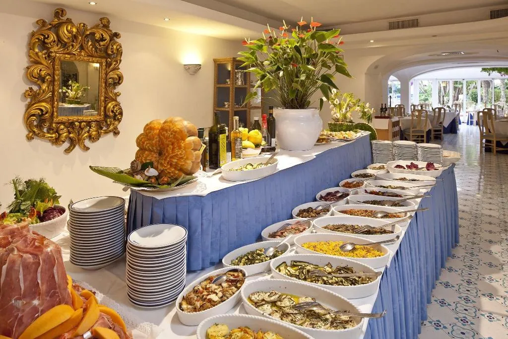 Restaurant, Grand Hotel il Moresco, Naples