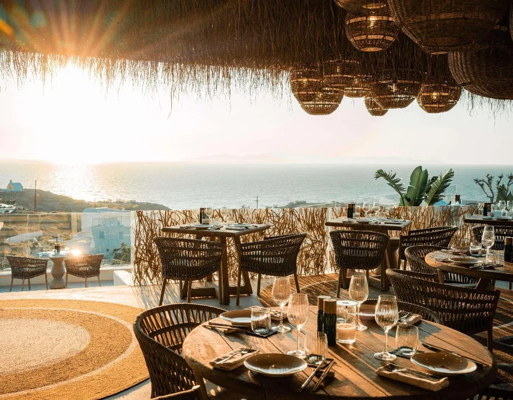 Restaurant, Andronis Arcadia, Santorini