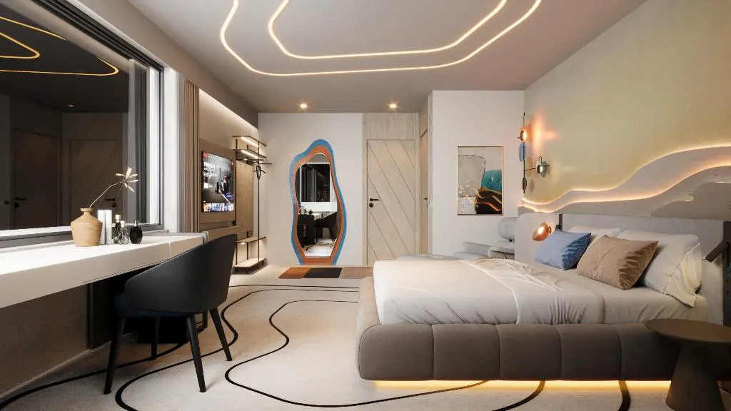 DOUBLE SEA VIEW Room, The Corner Park Hotel, Antalya