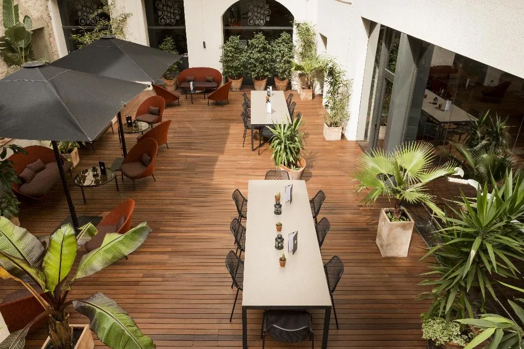 Terrace, Petit Palace Boquería Garden, Barcelona