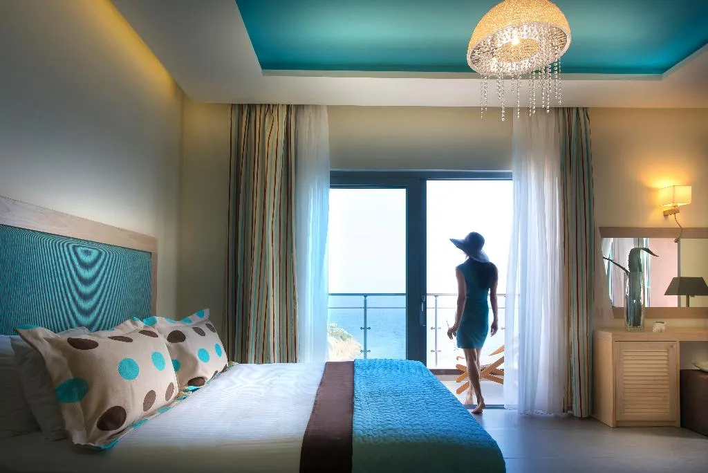 Double or Twin LUXURY SEA VIEW Room, Blue Bay Resort Hotel, Crete