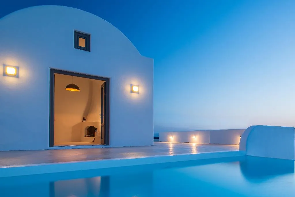 Pool, Azar Villas, Santorini