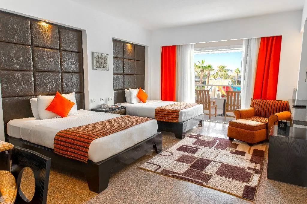 DOUBLE DELUXE POOL VIEW Room, Monte Carlo Sharm El Sheikh Resort, Red Sea Riviera
