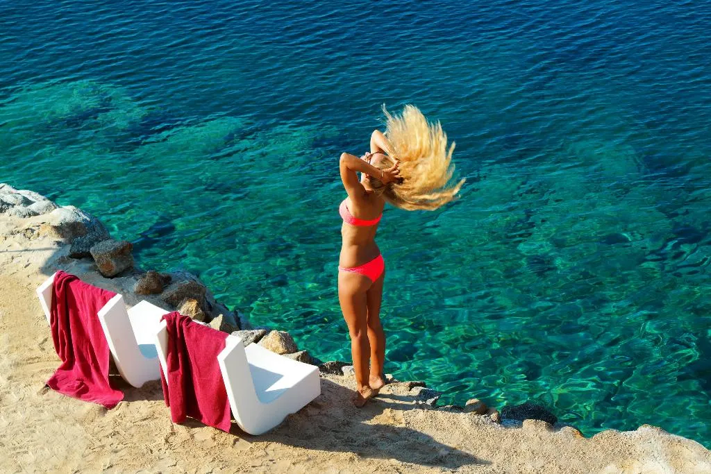 Beach, Petasos Beach Resort & Spa, Mykonos