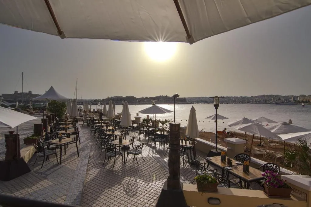 Restaurant, Grand Hotel Excelsior, Malta