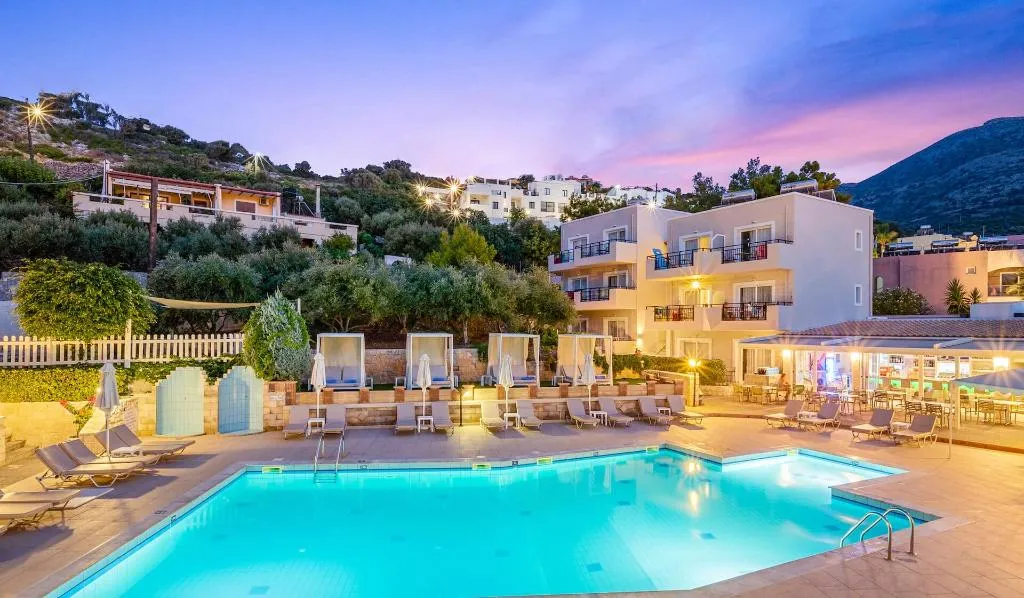 General view, Rainbow Apartments, Crete