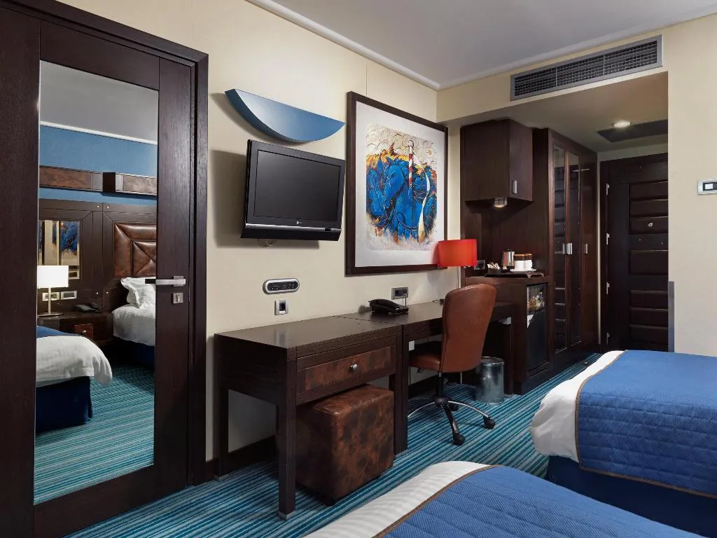 DOUBLE TWO DOUBLE BEDS Room, Crowne Plaza Athens, Athens