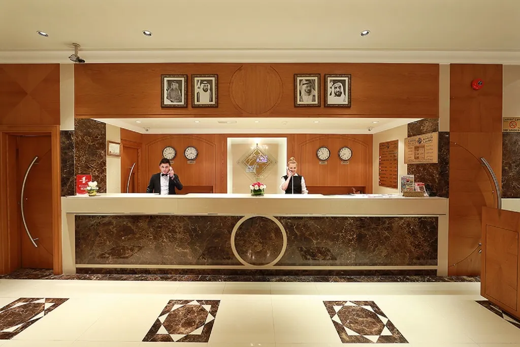 Lobby, Al Khaleej Plaza Hotel, Dubai