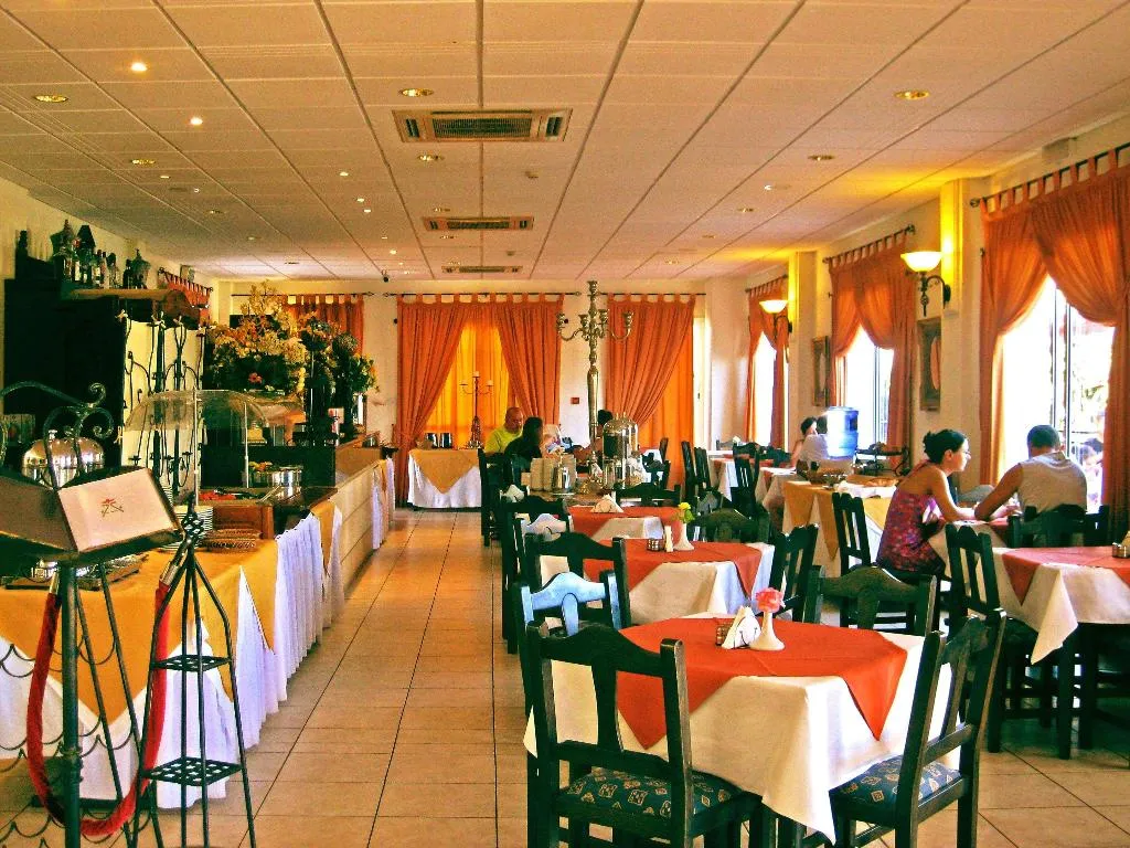 Restaurant, Akamanthea Holiday Village, Cyprus