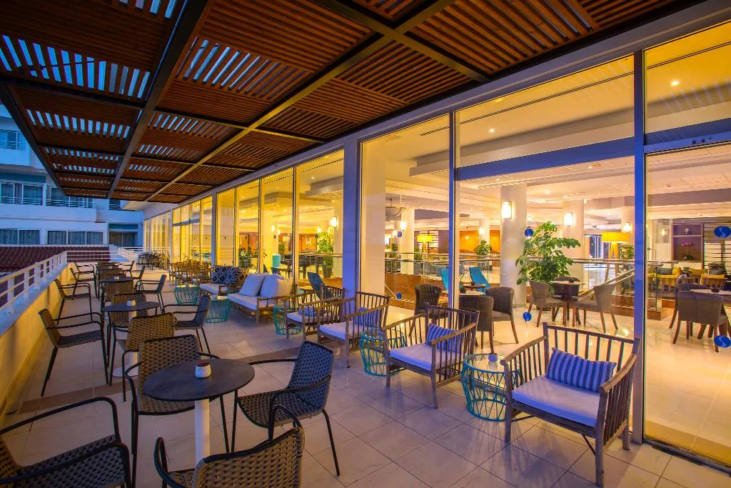 Terrace, Leonardo Cypria Bay, Cyprus