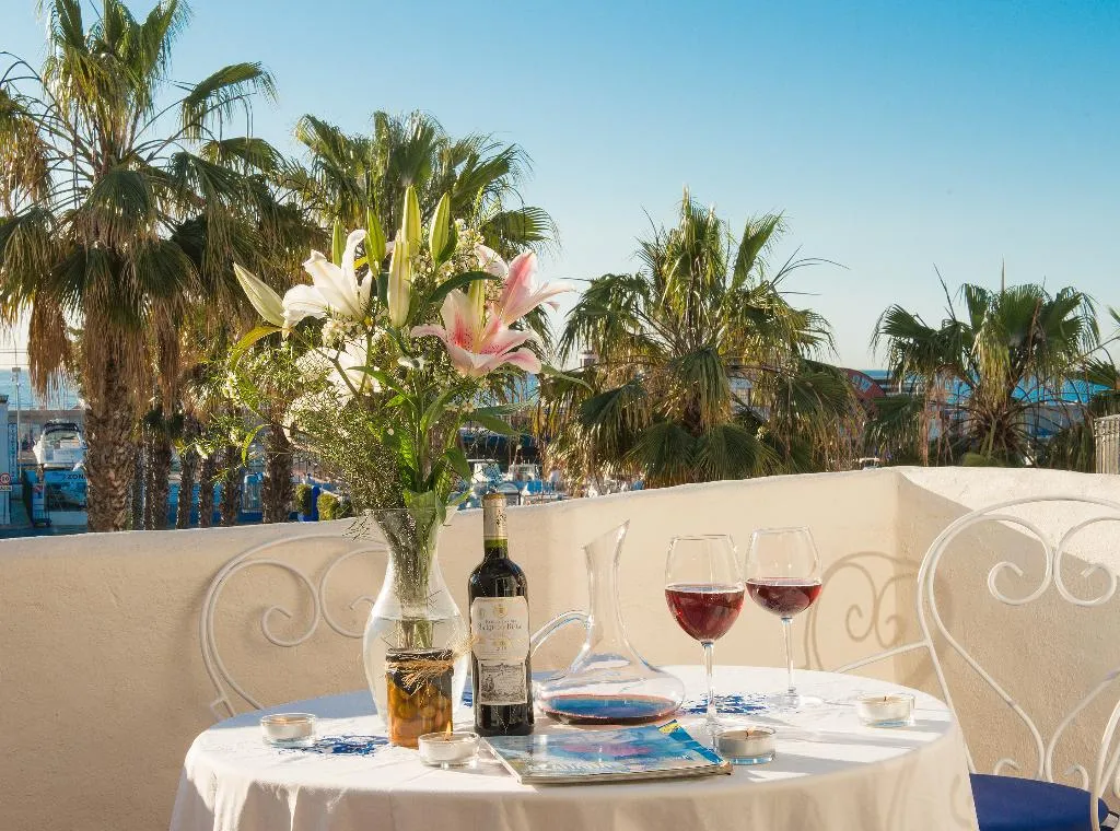 Terrace, Puerto Marina Beach & Golf, Costa Del Sol