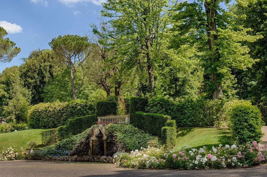 Terrace, Villa Cora, Florence