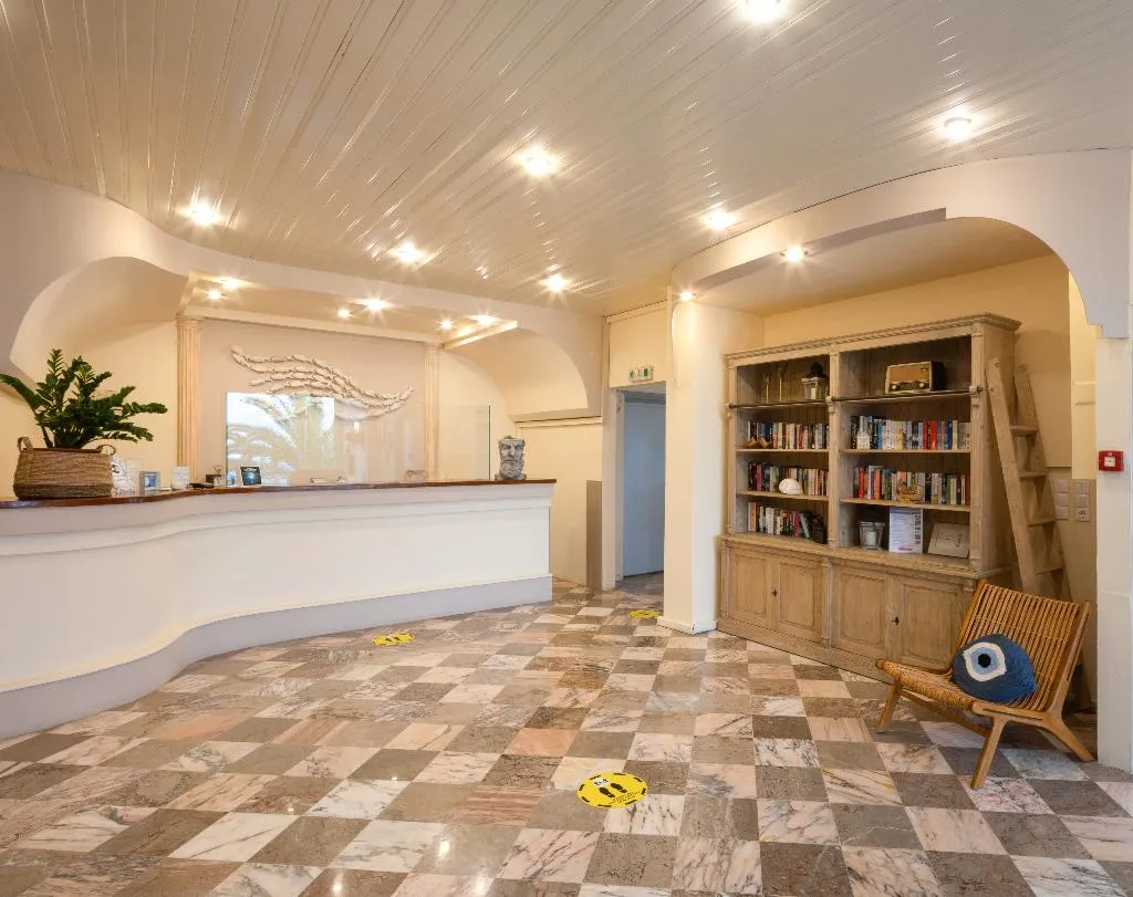 Lobby, Aurora Beach Hotel, Corfu