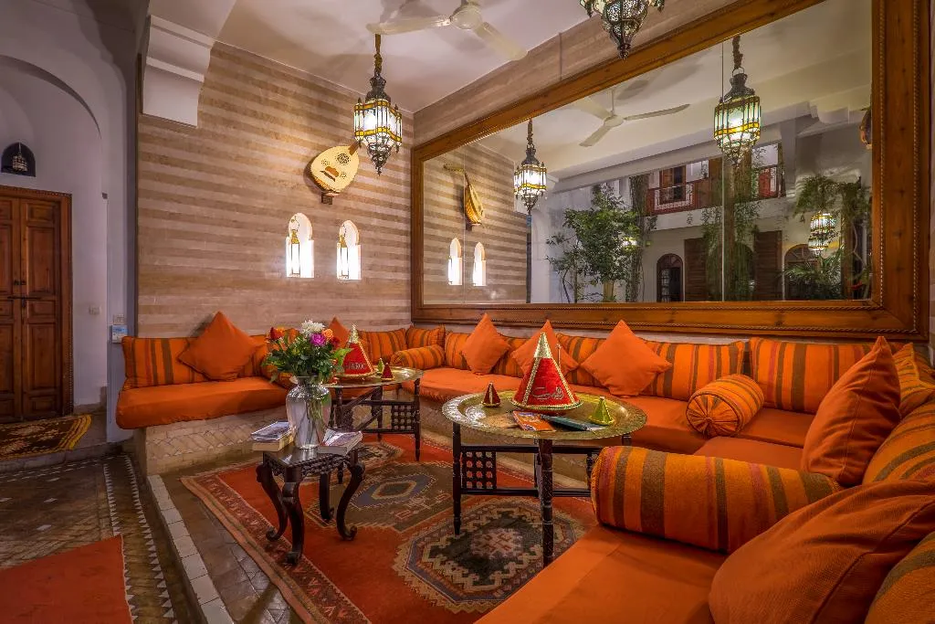Lobby, Riad Sable Chaud, Marrakech