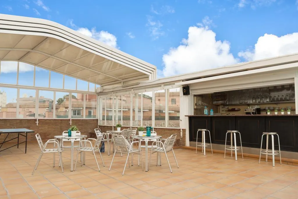 Terrace, Vintage Hotel Mercedes, Costa Brava