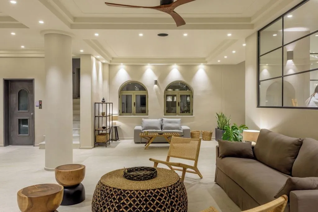 Lobby, Neptuno Beach Hotel, Crete