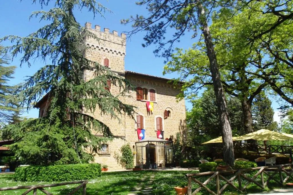 General view, Castello Cortevecchio, Umbria