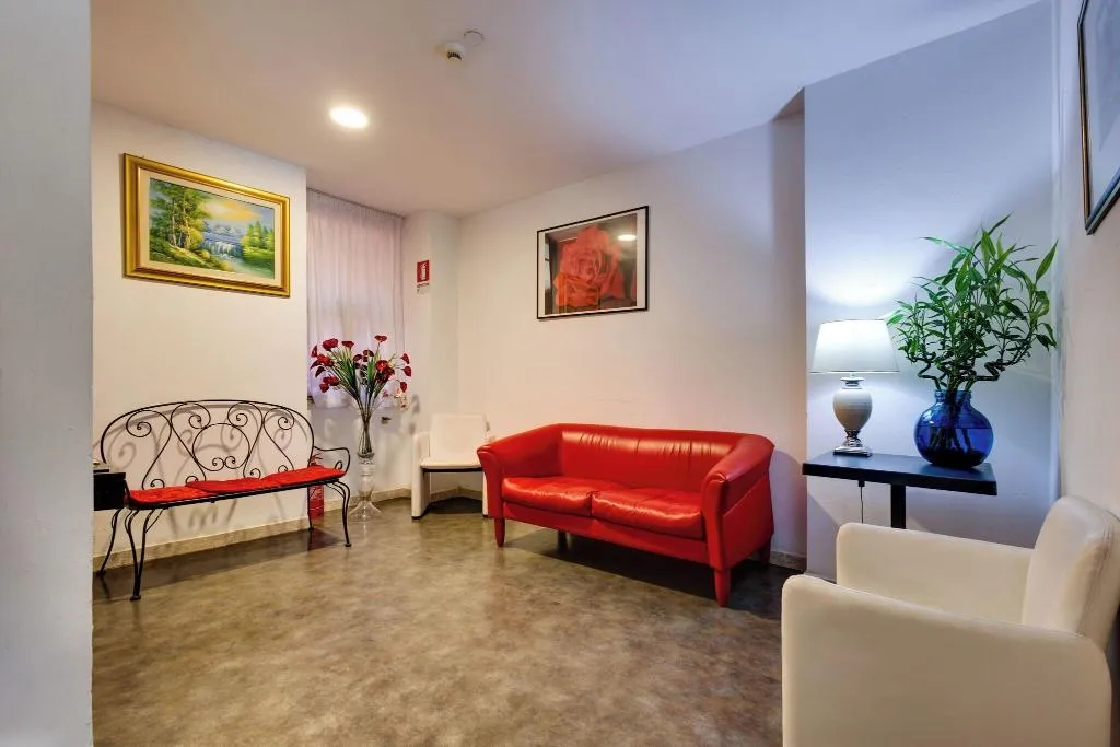 Lobby, Hotel Terminal, Rome