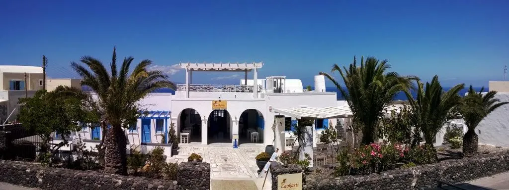 General view, Laokasti Villas, Santorini