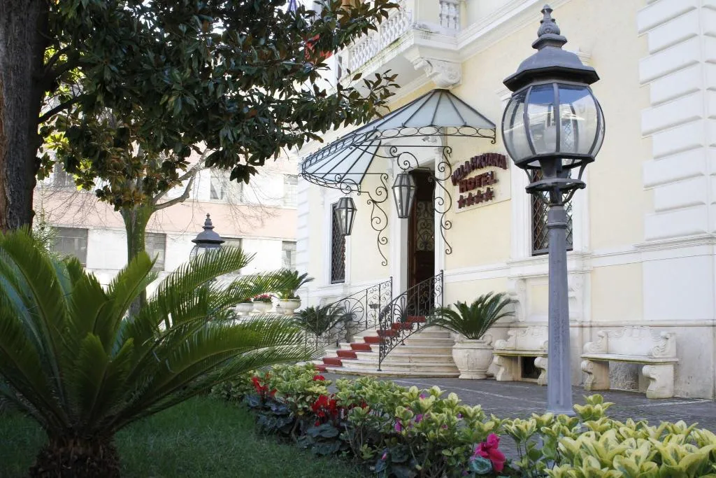 Terrace, Hotel Villa Pinciana, Rome