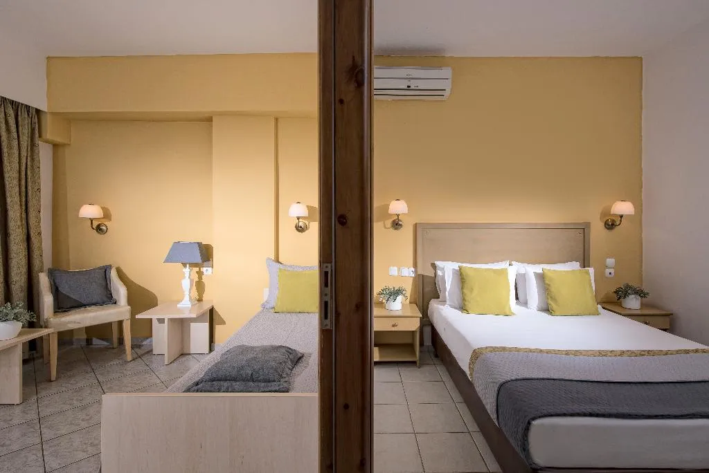 FAMILY ROOM SEA VIEW TWO BEDROOMS Room, Blue Bay Resort Hotel, Crete