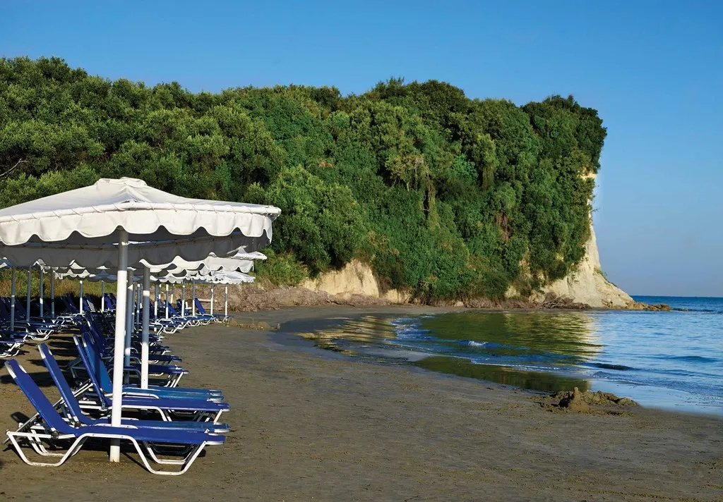Beach, Roda Beach Resort and Spa, Corfu