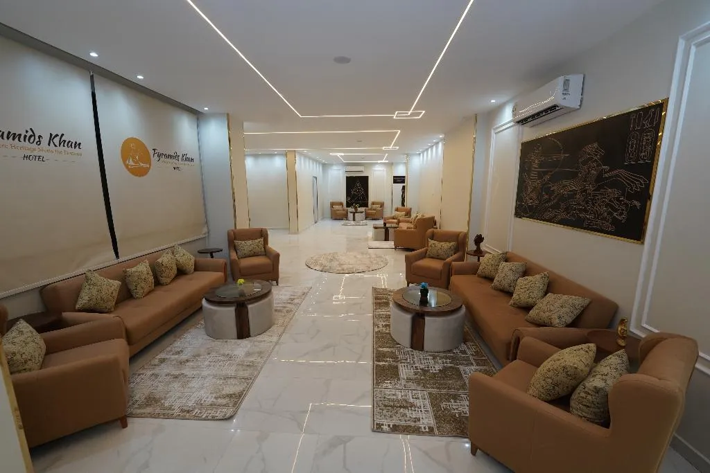 Lobby, Pyramids Khan Hotel, Cairo