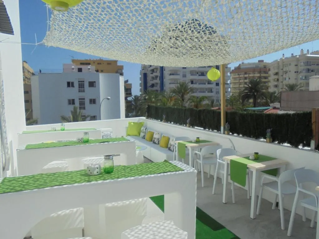Terrace, Hostal Tak, Costa Del Sol
