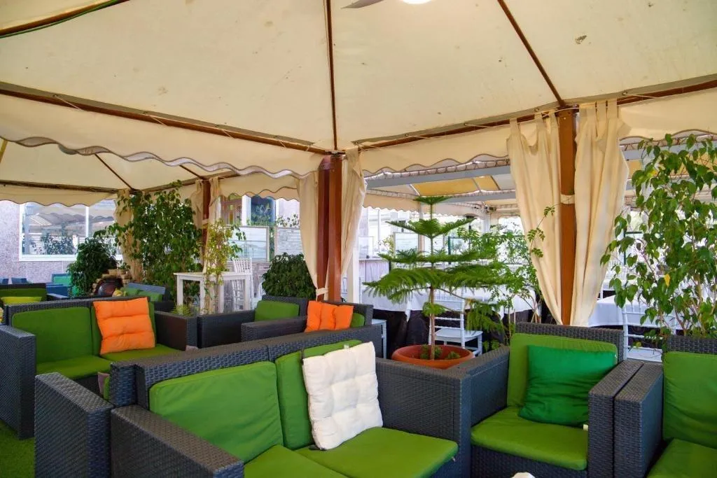 Terrace, Hotel Polamar, Costa Blanca