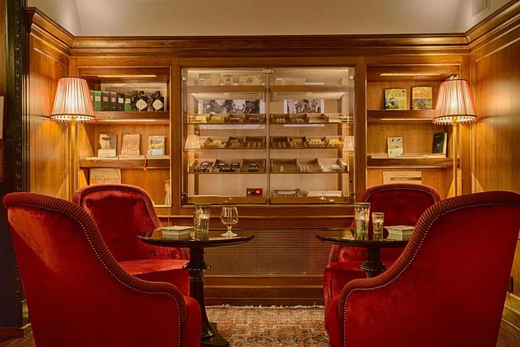 Bar, Villa Cora, Florence
