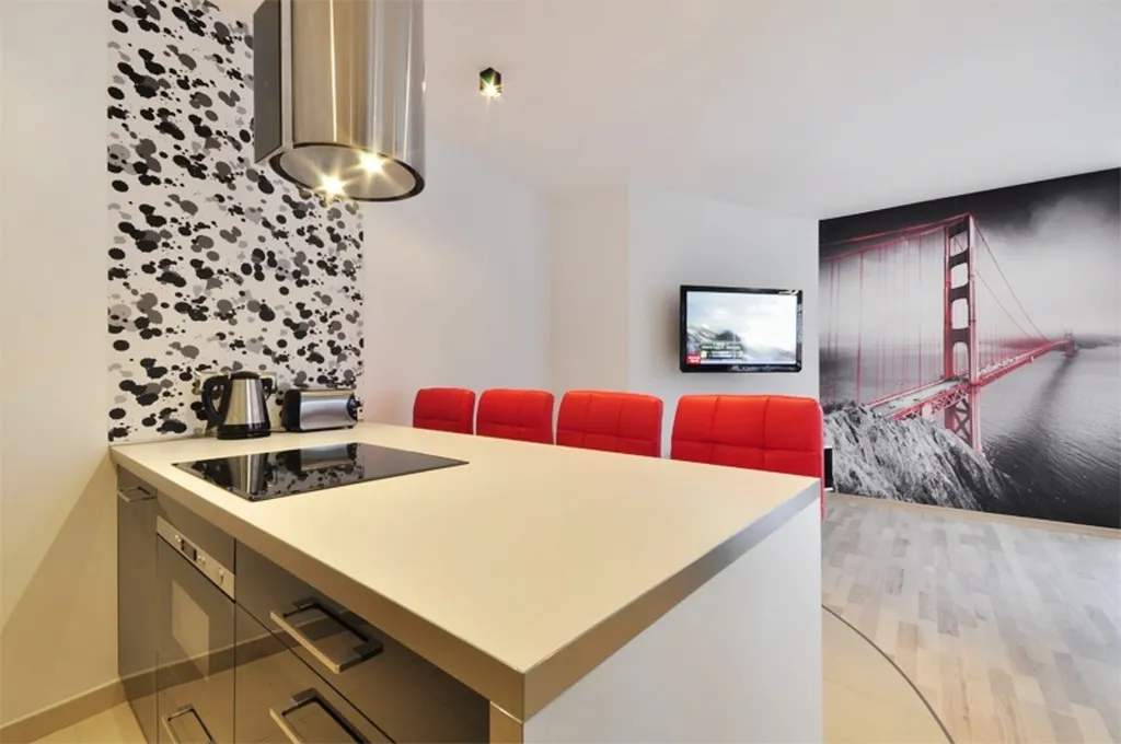APARTMENT DELUXE WITH TERRACE Room, Dom & House - Apartments Sunrise, Gdansk