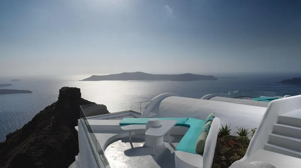 General view, Tholos Resort, Santorini