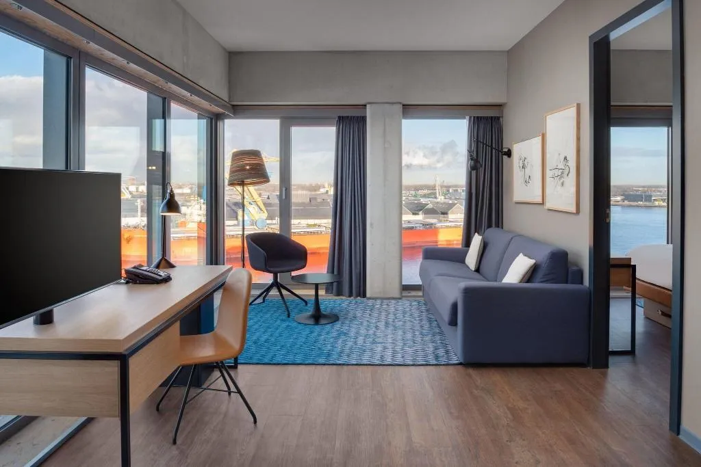 Lobby, Residence Inn Amsterdam Houthavens, Amsterdam