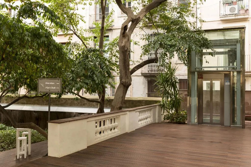 Terrace, Petit Palace Boquería Garden, Barcelona