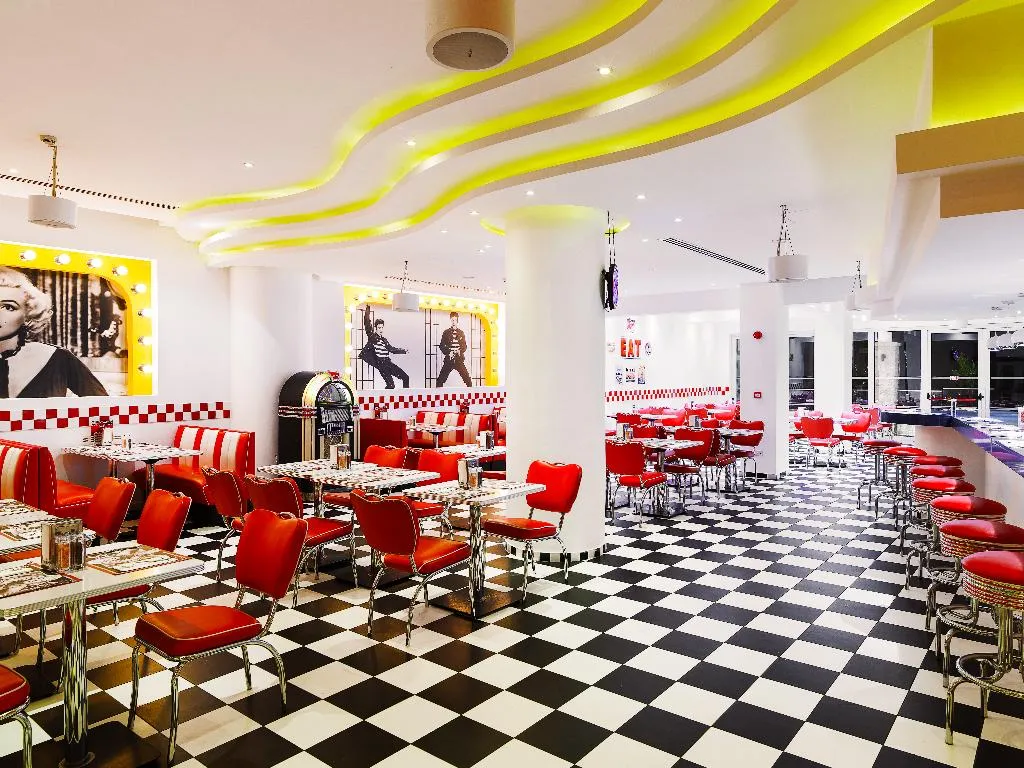 Restaurant, Olympic Lagoon Resort, Cyprus