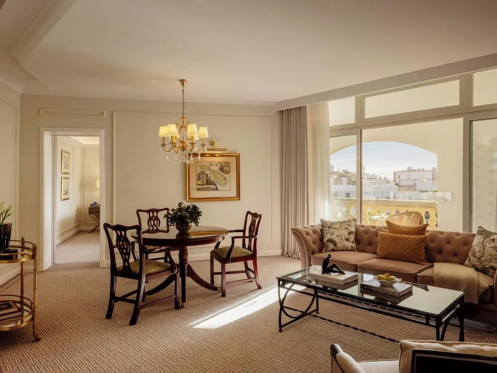 SUITE KING SIZE BED Room, Corinthia Palace Malta, Malta
