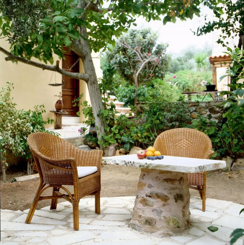 Terrace, Elia Traditional Hotel & Spa, Crete