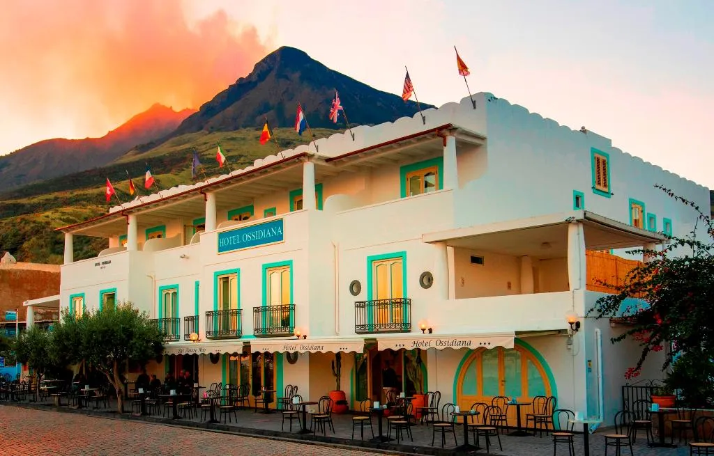 General view, Hotel Ossidiana Stromboli, Palermo