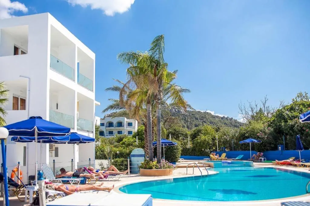 Terrace, Moscha Hotel, Rhodes