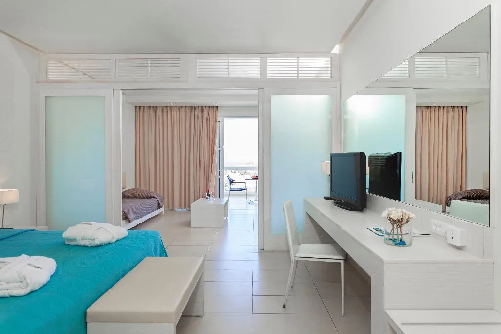 JUNIOR SUITE SEA VIEW Room, Lindos White hotel & suites, Rhodes