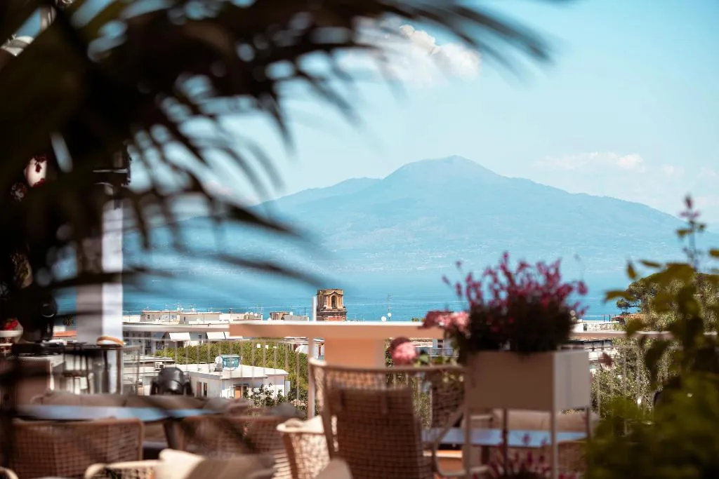 Terrace, Hilton Sorrento Palace, Naples