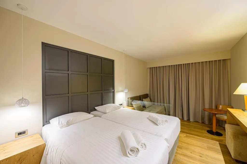 Room GARDEN VIEW WITH BALCONY Room, Olympion Asty Hotel, Kalamata