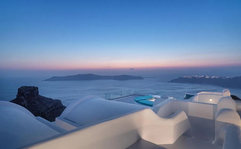 General view, Tholos Resort, Santorini