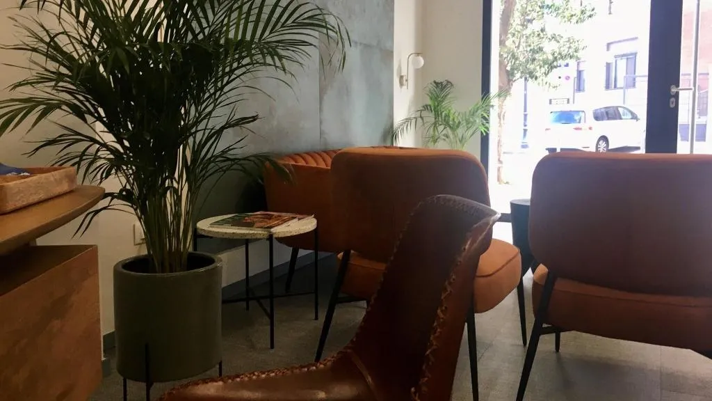 Lobby, B&B Mare de Deu Jardines del Turia, Valencia