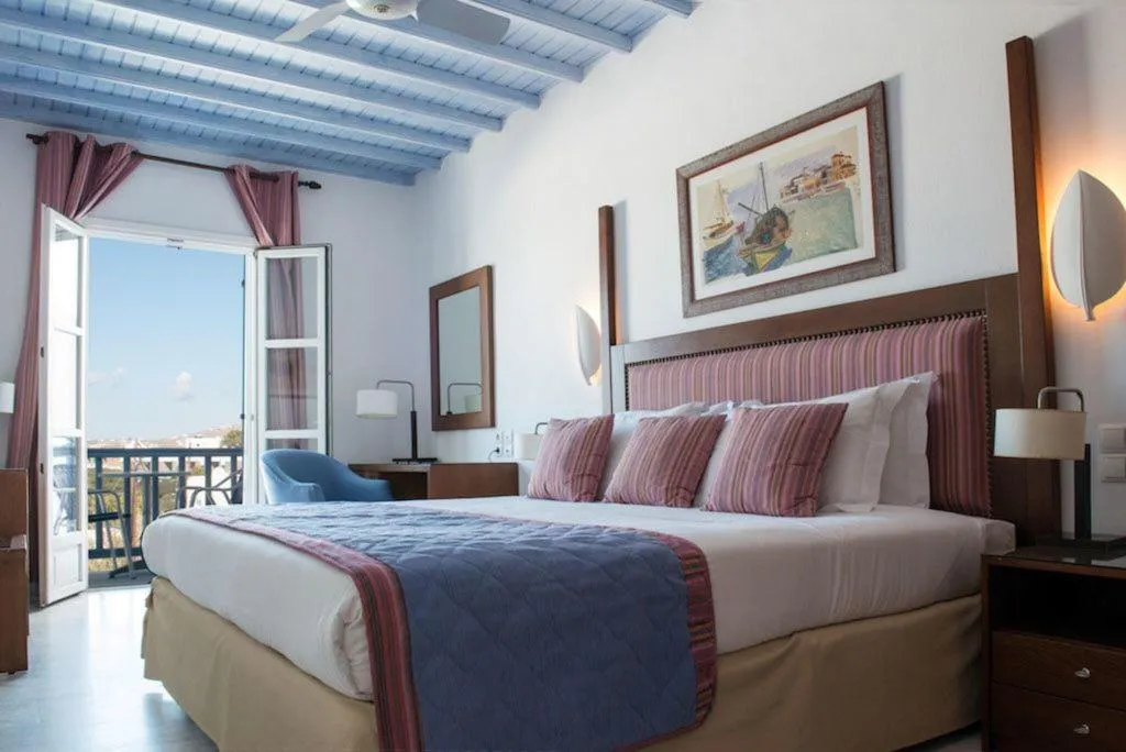 SUITE KING SIZE BED Room, Poseidon (JMK), Mykonos