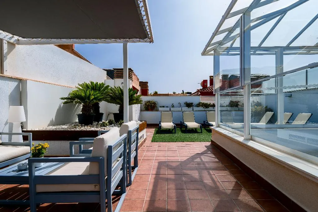 Terrace, Suites del Pintor, Costa Del Sol
