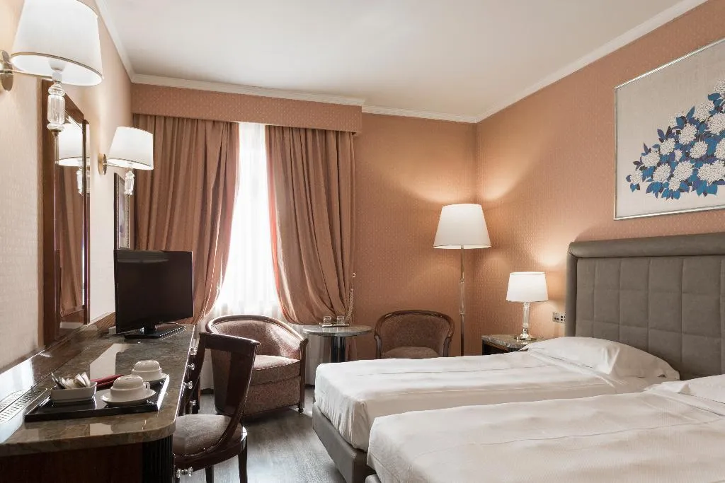TWIN STANDARD Room, Doria Grand Hotel, Milan