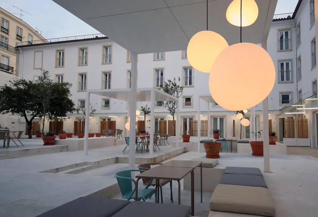 Terrace, Hotel Convento do Salvador, Lisbon