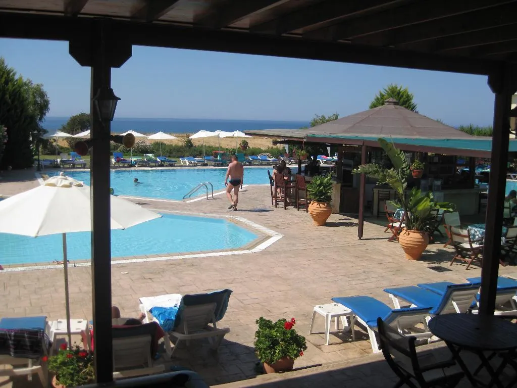Terrace, Akamanthea Holiday Village, Cyprus